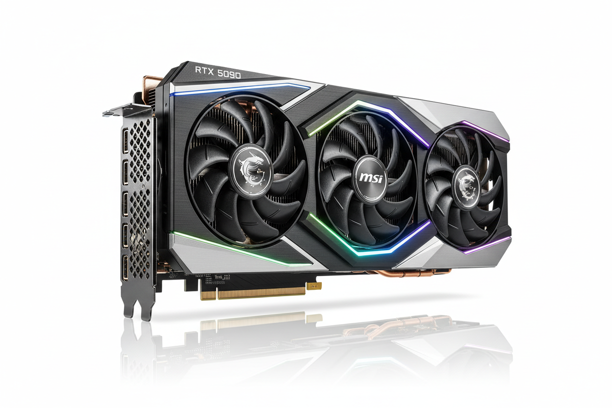 MSI/ASUS NVIDIA GeForce RTX 5090 32GB GDDR7 Certified Refurbished Fully Tested (40-point inspection)with 12-Month Warranty , 90 Day No-Questions-Asked Return Guarantee , Free Returns within 14 Days for defective items. Restocked weekly,Batch tested units